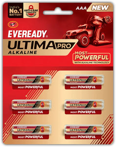 Eveready Ultima 2112 AAA Alkaline Battery pack of 6