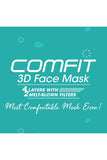Romsons Comfit 4 Layer 3 D  Disposable Face Mask With Softest Ear Loops White Free Size