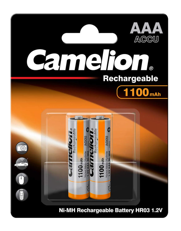 Camelion NH-AAA 1100mAh LB (piece of 2) Rechargeable Battery