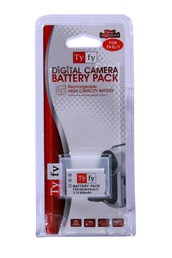 Tyfy EL11 (Nikon) Battery (650 mah)