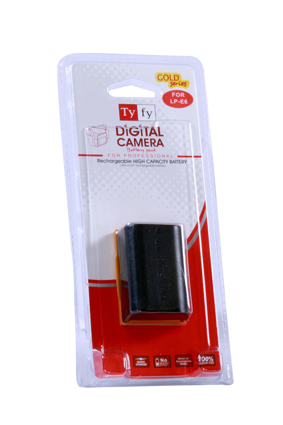 Gold Series LPE6 (Canon) Battery (2400 mah)