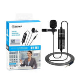 Boya BY-M1 Mic For High-Quality Sound Recording Work with All Smartphones, Cameras, DSLRs, Audio Video Recorders Etc...