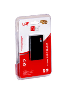 Tyfy CR12 (USB 2.0) (6 IN 1 CARD READER)