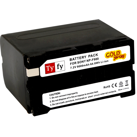 Tyfy F980 (Sony) Battery (10500 mAh) gold series
