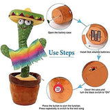 Cactus Toy Dancing, Talking, Sound Repeating, Recoding, Singing, Education Toy For Kids