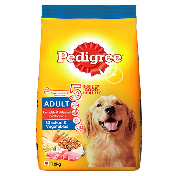 Pedigree Adult Dry Dog Food- Chicken & Vegetables,