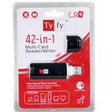 Tyfy CR 4 42-in-1 USB 2.0 Card reader